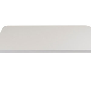Tischplatte-Leichtbau VierTec 90 x 58 cm, Farbe weiss Hochglanz