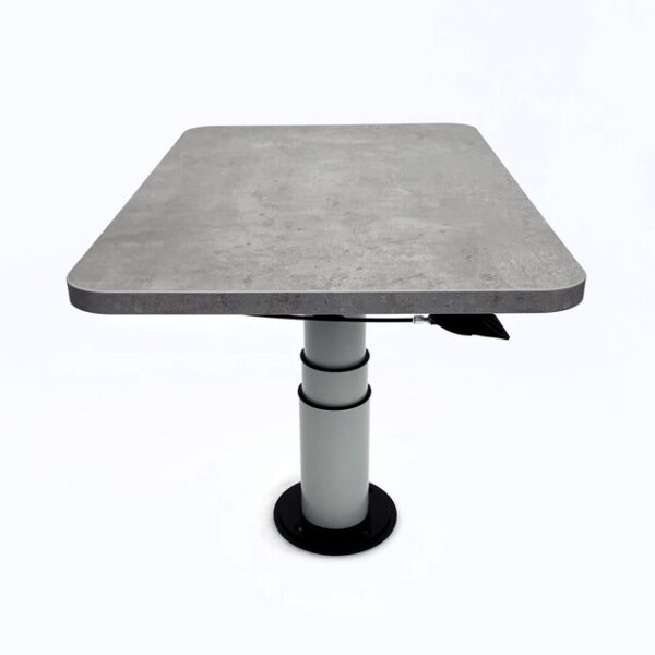 Tischplatte-Leichtbau VierTec 90 x 58 cm, Farbe Beton Optik – Bild 2