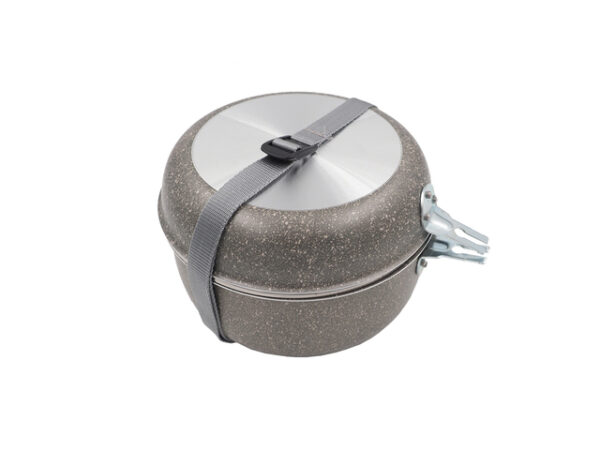 Kochset BEAVER BRAND TRIO 20 5-tlg. Kochset Farbe stone grey – Bild 3