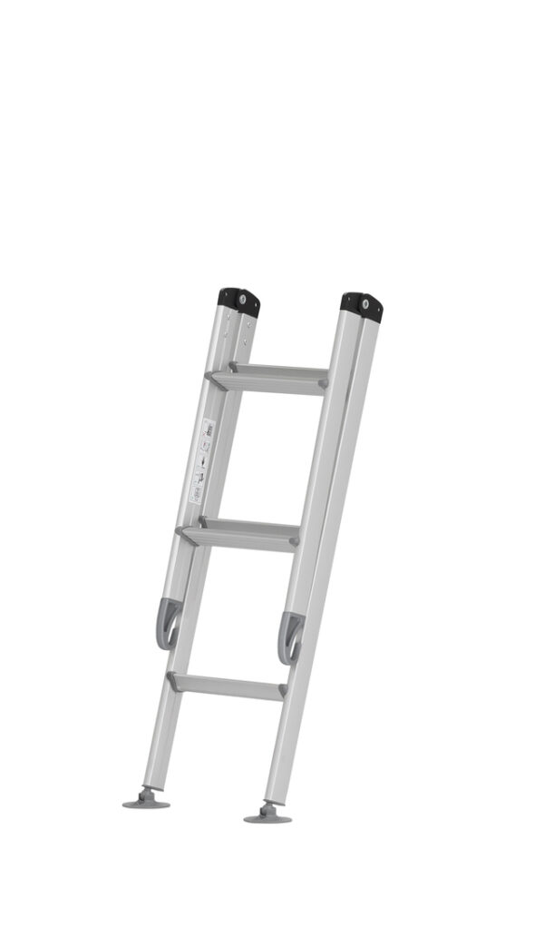Klappleiter HYMER zweiteilig, Länge 153 cm – Bild 2