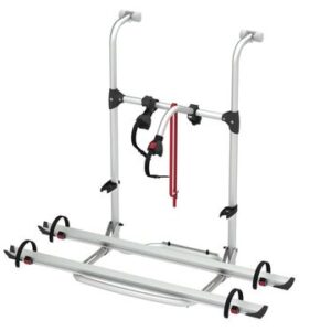 Fahrradträger FIAMMA passend für Carry Bike Pro Hymer/ Dethleffs 2 Räder Tragl. 60 kg Farbe aluminium/blau