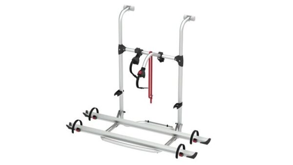 Fahrradträger FIAMMA passend für Carry Bike Pro Hymer/ Dethleffs 2 Räder Tragl. 60 kg Farbe aluminium/blau