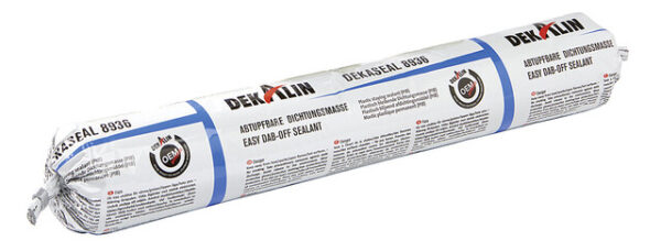 Dichtmasse DEKALIN Dekaseal 8936 Inhalt 0,56 l Farbe anthrazit im Schlauch- beutel