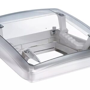 Dachhaube DOMETIC Mini Heki S FL 23-42 mm ohne Zwangsbelüftung Farbe RAL 9001