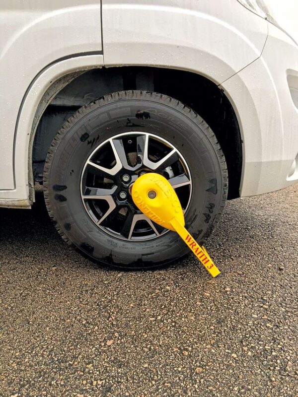 Radkralle Milenco Wraith 3 Wheel Lock - Reisemobil
