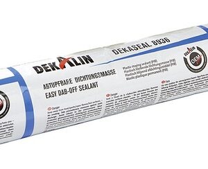 Dichtmasse DEKALIN Dekaseal 8936 Inhalt 0,56 l Farbe anthrazit im Schlauch- beutel, CH Version
