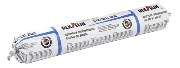 Dichtmasse DEKALIN Dekaseal 8936 Inhalt 0,56 l Farbe anthrazit im Schlauch- beutel, CH Version