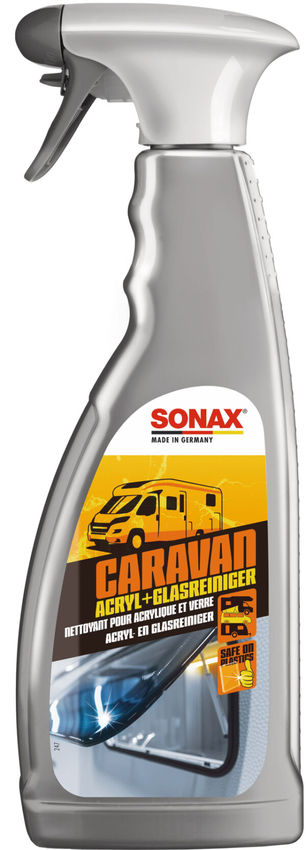 Acryl u. Glas Reiniger SONAX CARAVAN Inhalt 0,75 l