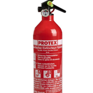 Pulverfeuerlöscher PROTEX 1 kg mit Manometer