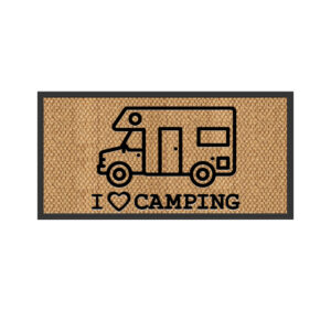 Fußmatte ARISOL Spider Camping 25 x 50 cm Farbe braun