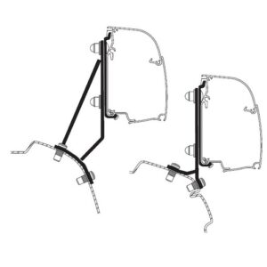 Adapter THULE zu Wandmarkise Omnistor 4200 passend für Ford Transit/Tourneo Custom V7 LHD