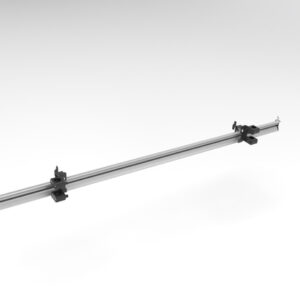 Auffahrrampe SAWIKO by AL-KO für Velo Lastenträger inkl. 3 Halter  Länge 1,75 m Farbe silber