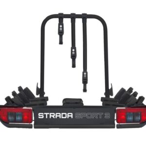 Heckfahrradträger Atera Strada Sport 3 Traglast 60 kg Farbe schwarz
