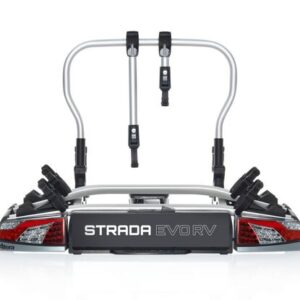 Heckfahrradträger Atera Strada EVO RV Traglast 60 kg Farbe silber