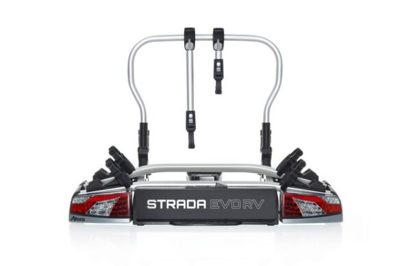 Heckfahrradträger Atera Strada EVO RV Traglast 60 kg Farbe silber