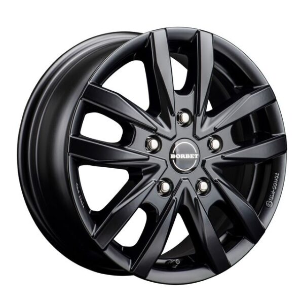 Leichtmetallfelge BORBET CW5 6,0  x 16 Zoll black matt passend für Fiat ab Bj. 2022 5/118 – Bild 2