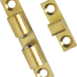 Doppelkugel-Schnäpper Messing 43 mm Inhalt 2 Stück