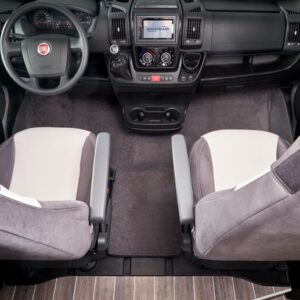 Fußraumisolierung HINDERMANN passend für VW Crafter ab 2017 MAN TGE ab 2018, Wannenform nicht für Getränkehalter