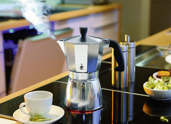 Espressokocher Alu Gefu Lucino für 3 Tassen – Bild 2