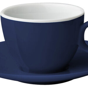 Espressotasse mit Untertasse Melamin Brunner 100 ml Fb. dunkelblau
