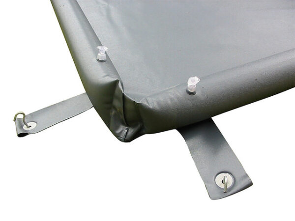 Wasserschutzplane miru-tec 4 qm Fb. graphitgrau – Bild 2