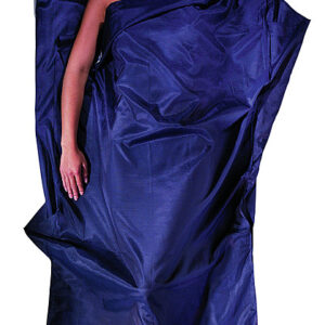 Leicht-Reiseschlafsack Cocoon Seide / Baumwolle 220 x 90 cm Farbe tuareg