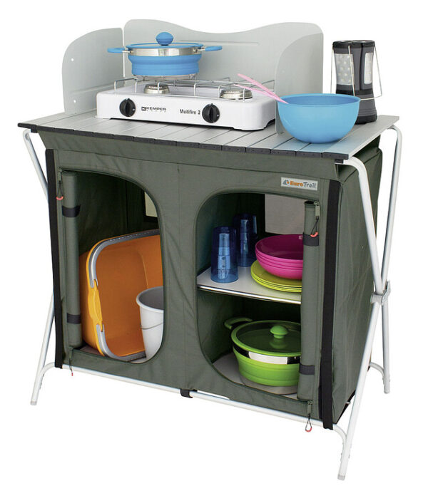 Kocherschrank EuroTrail Mayet Farbe dunkelgrau – Bild 2