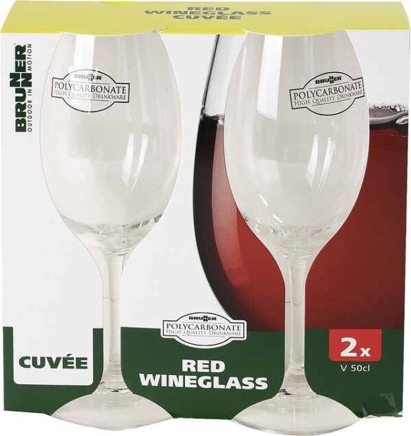Rotweinglas PC Brunner 2er Set 600  ml – Bild 2
