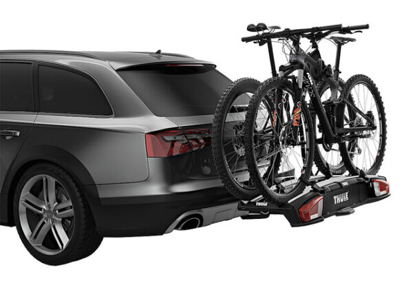 Fahrradträger Thule VeloSpace XT, 2 Räder 13pin Traglast 60 kg Farbe silber – Bild 3