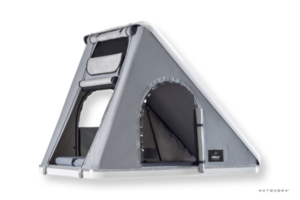 Dachzelt AirPass Variant Small 210 x 130 Farbe grau / weiß – Bild 2