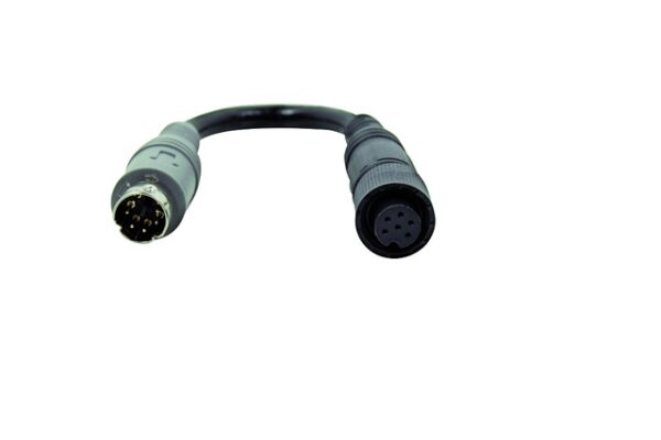 Safety Kameraadapter Caratec 6 pol. Mini-Schraubkupplung / 6 pol. Stecker passend für Pössl