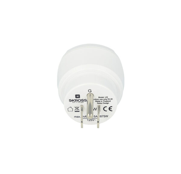 Adapter Stecker Skross Europa zu USA – Bild 3