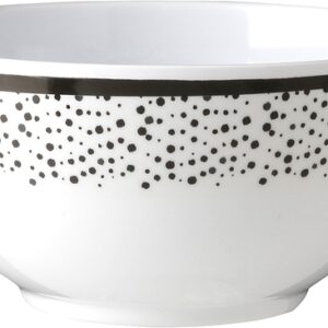 Müslischale Melamin Brunner Pralin Durchm. 15 cm Farbe weiß / schwarz