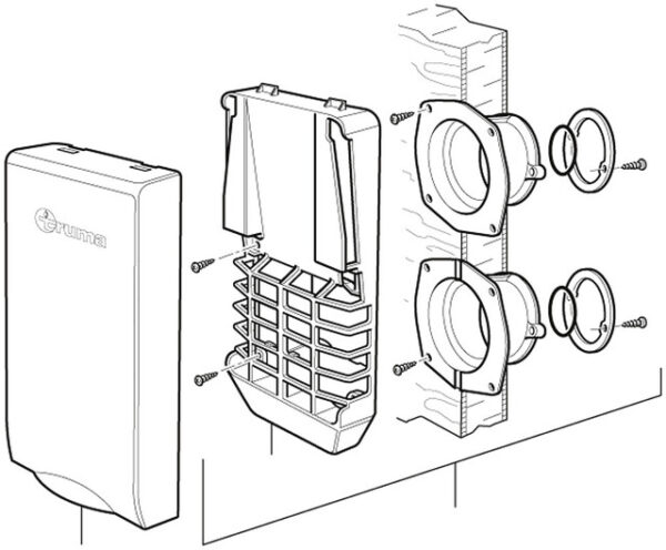 Heizsystem Truma S 2200 mit Zündautomat Bedienknopf rechts – Bild 3