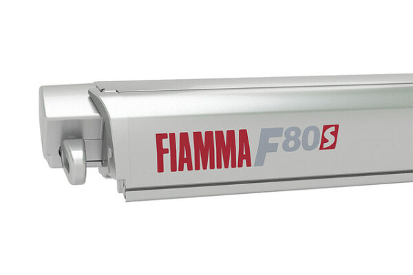 Dachmarkise Fiamma F80 S 340 x 250 cm Tuch Fb. royal grey Gehäuse Fb. titanium – Bild 2
