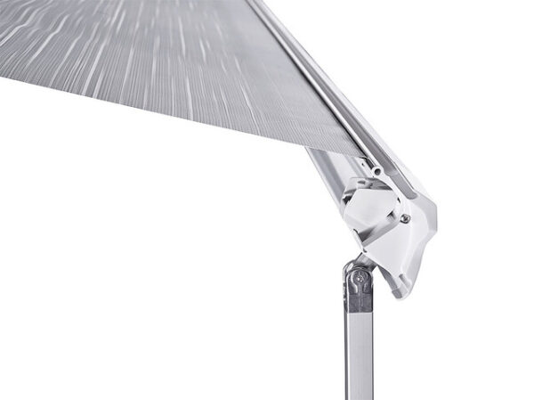Dachmarkise Thule Omnistor 6300 450 x 250 cm Tuch Fb. mystic grey Gehäuse Fb. silber 12 V – Bild 3