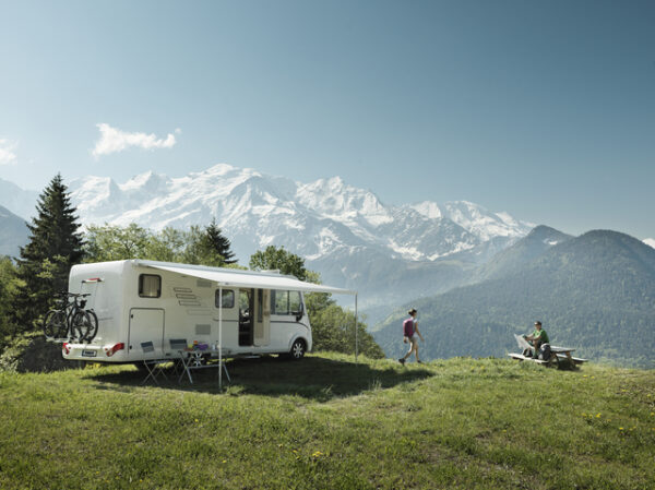 Wandmarkise Thule Omnistor 8000 600 x 275 cm Tuch Fb. mystic grey Gehäuse Fb. anthrazit – Bild 3