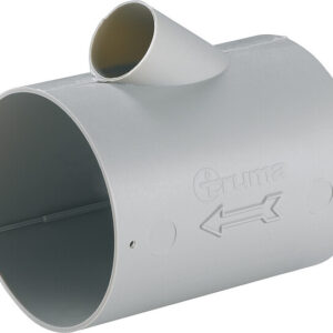 Abzweig-T AT truma Durchmesser 65 / 72 mm Ausgang Durchmesser 22 mm Farbe achatgrau