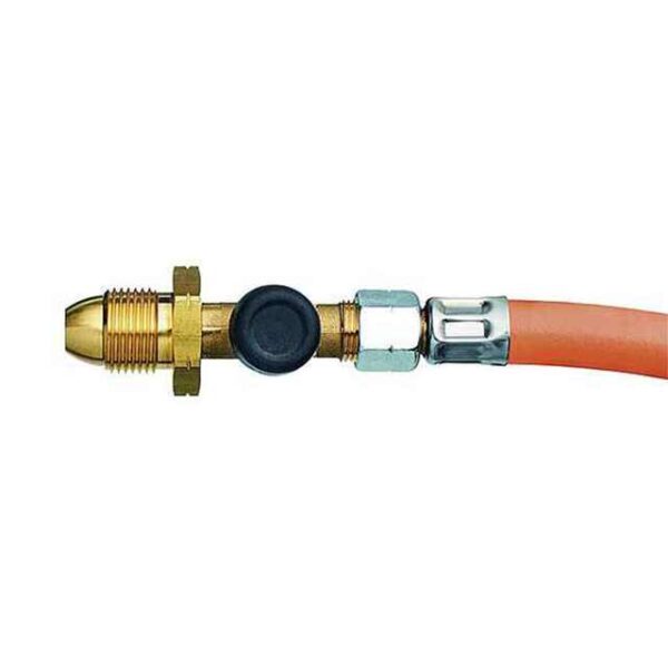 Hochdruckschlauch Truma 450 mm Anschluss G.7 Propane mit SBS verpackt, schwarz – Bild 2