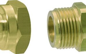 Anschluss-Set GOK 2-tlg. M20 x 1,5 mit Lasche 2 x M20x1,5 x 2 x RVS10