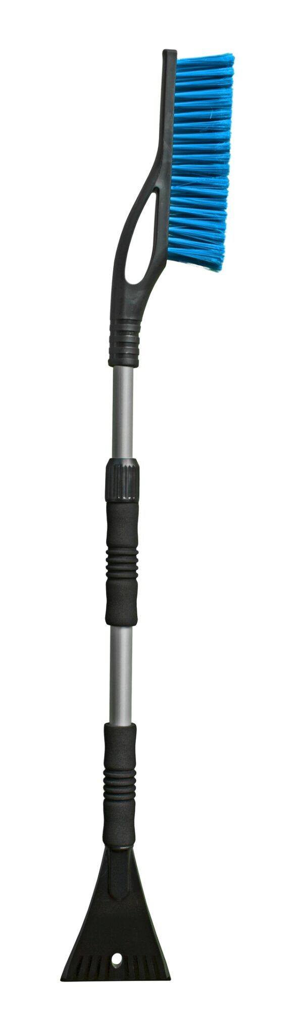 Schneebürste mit Eiskratzer Alu ausziehbar 80 - 120 cm