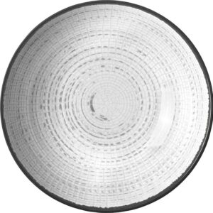 Suppenteller BRUNNER Tivoli Durchm. 21 cm Fb. weiß / schwarz