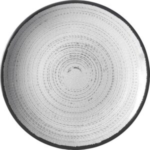 Dessertteller BRUNNER Tivoli Durchm. 20 cm weiß / schwarz