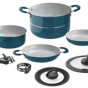 Topfset BRUNNER Carezza 7+1 8-tlg. Fb. blau