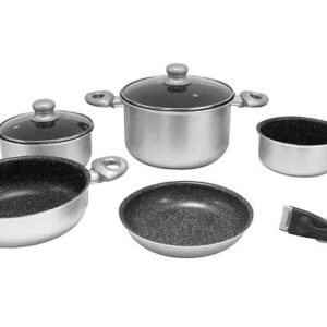 Topfset Alu Gimex Silver Line 8-tlg.