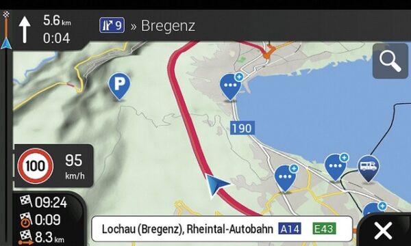 Navigationssoftware ZENEC Z-EMAP66-EHG7 für Reisemobile 7 Jahre Updates