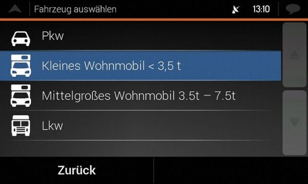 Navigationssoftware XZENT X-MAP27-MH1 für Reisemobile 1 Jahr Updates – Bild 2