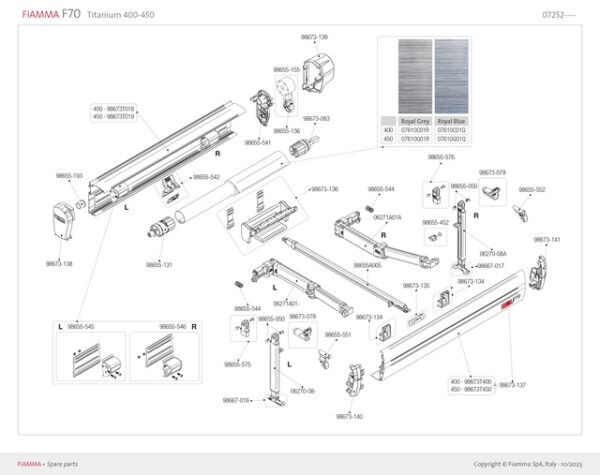 Flügelschraube zu F45Ti L / F45Ti / F1Ti / F65 – Bild 2