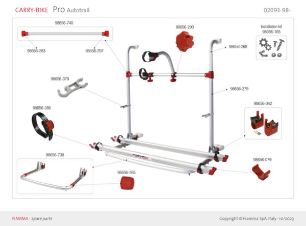 Haltestruktur oben zu CB Pro Plus, Premium S, Pro Premium