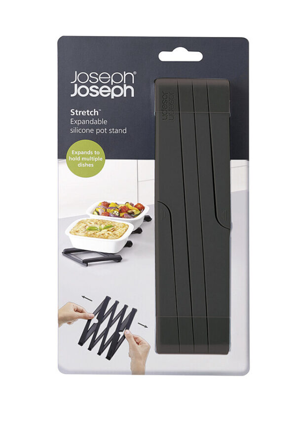 Stretch - Ausziehbarer hitzebeständiger Untersetzer Joseph Joseph Fb. schwarz – Bild 5